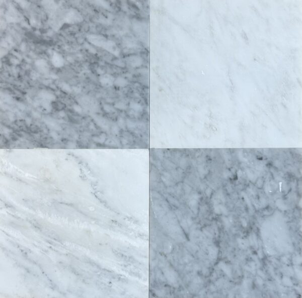 Bianco Carrara & New Calacatta