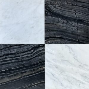 New Calacatta & Black Serpentgiante